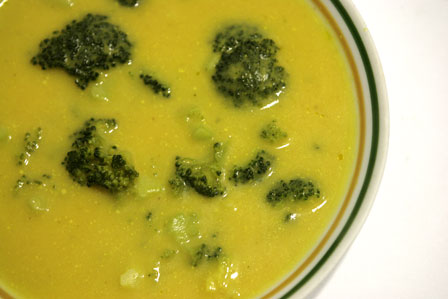 zupa brokułowa, krem z brokułu