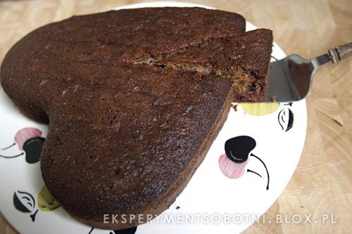 ciasto wiśniowo-czekoladowe na zakwasie