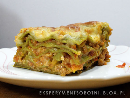 lasagne z sosem bolońskim
