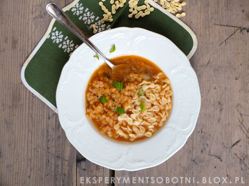 zupa,passata, soczewica